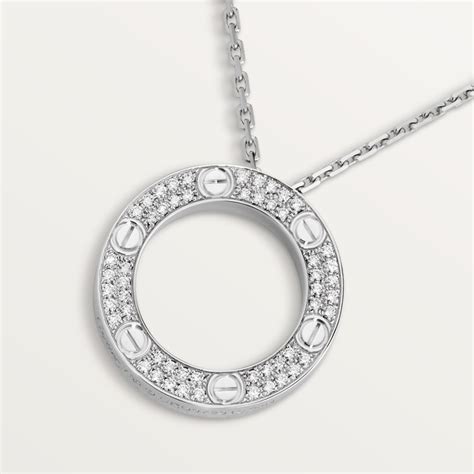 cartier love necklace replica free shipping|cartier love necklace diamond paved.